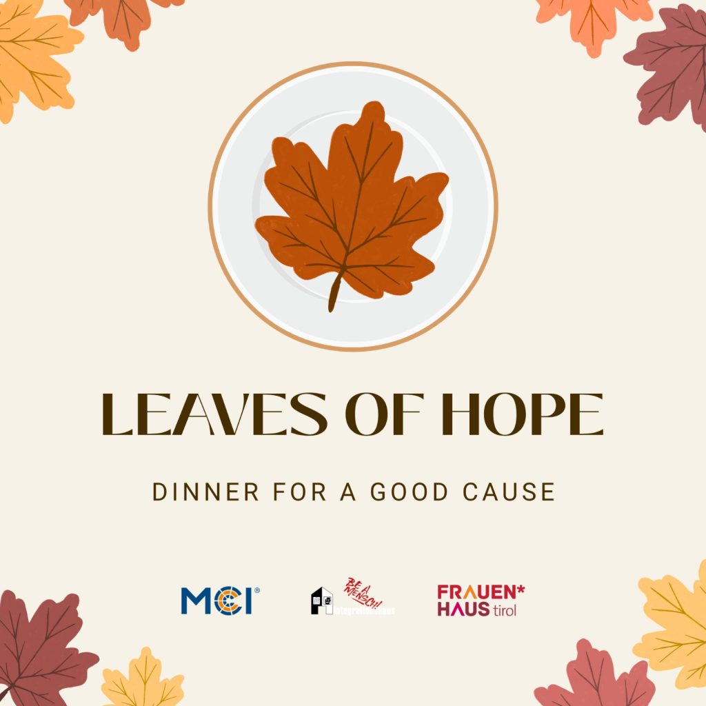 Leaves of Hope – a dinner for a good cause